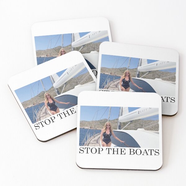 Item preview, Stop The Boats Tories Michelle Mone designed and sold by AntiToryTShirt.