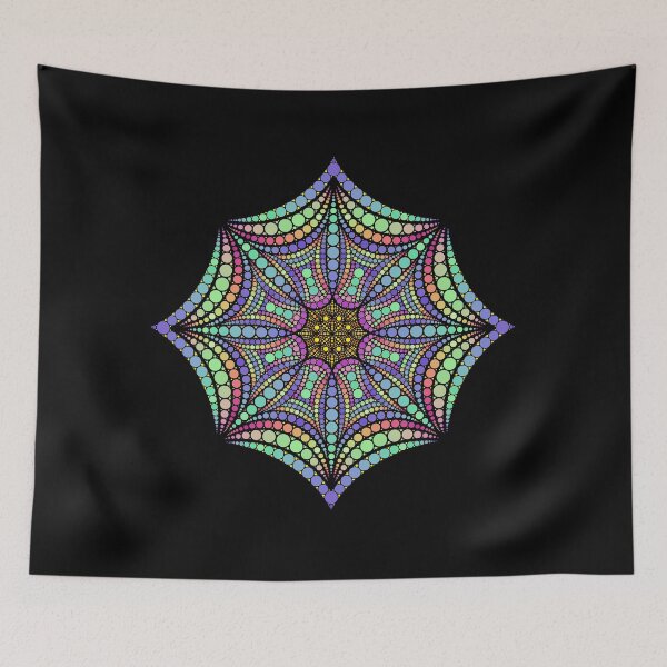 Item preview, Stained Glass Mandala designed and sold by CatIveyCreative.
