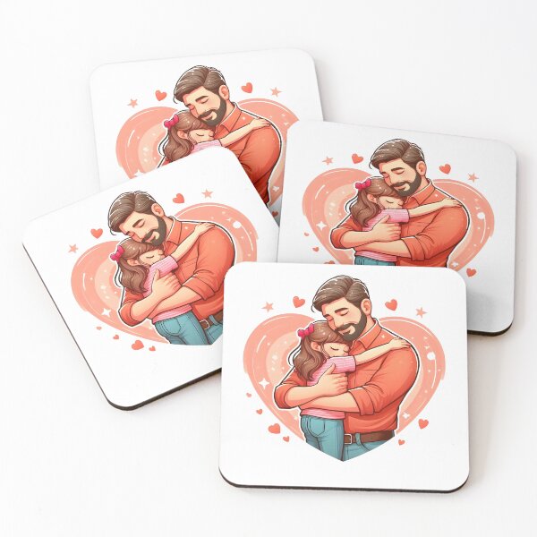 Item preview, Dad and Daughter - Happy Fathers Day - Daddy Gift  designed and sold by stylishdzign.