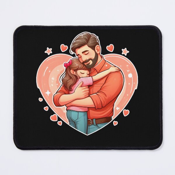 Item preview, Dad and Daughter - Happy Fathers Day - Daddy Gift designed and sold by stylishdzign.