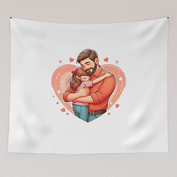 Item preview, Dad and Daughter - Happy Fathers Day - Daddy Gift  designed and sold by stylishdzign.