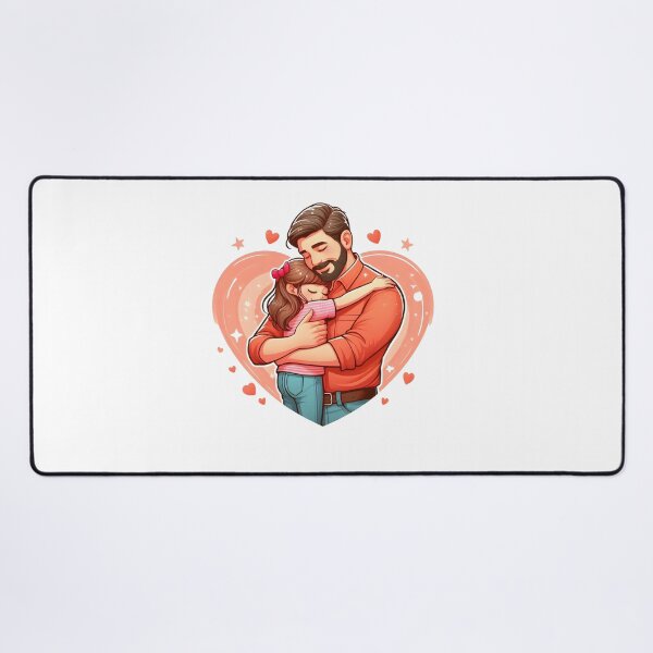 Item preview, Dad and Daughter - Happy Fathers Day - Daddy Gift designed and sold by stylishdzign.