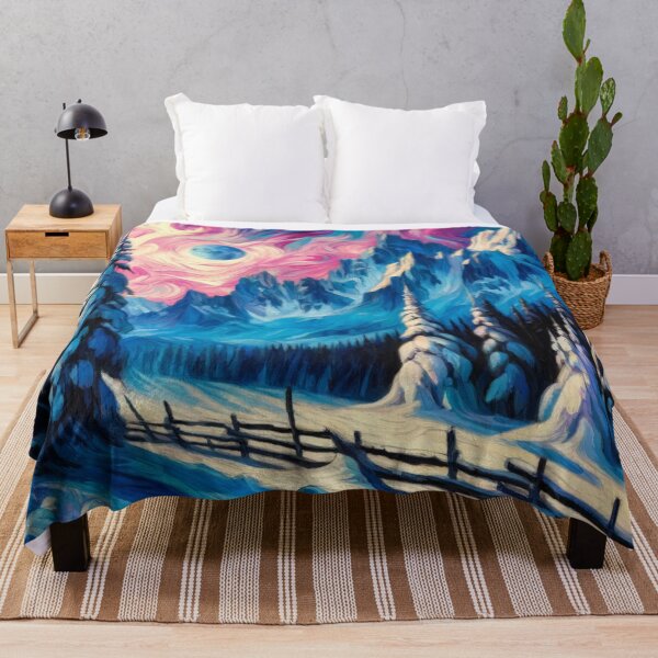 Item preview, Expressionism Mountains designed and sold by LivingInThinAir.