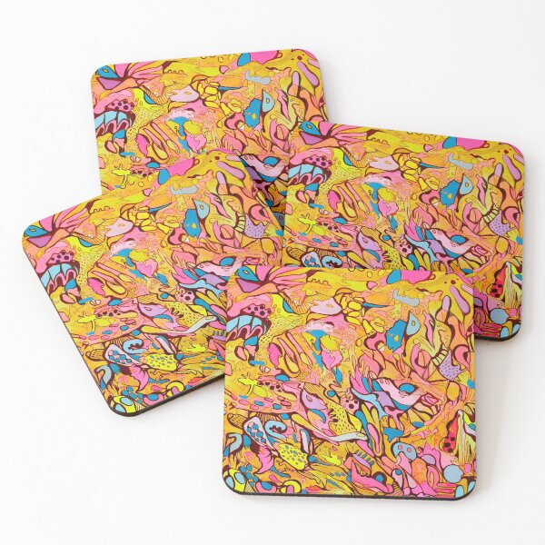 Item preview, 665. Vibrant Chaos: Original Acrylic and Gouache Abstract Painting designed and sold by Veera Zukova.
