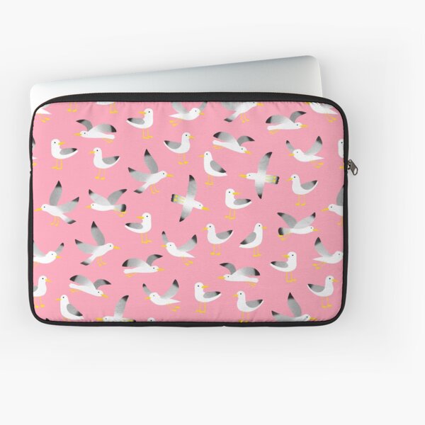 Item preview, Seagulls on pink - Cute coastal bird pattern by Cecca Designs designed and sold by Cecca-Designs.