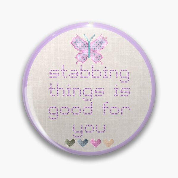 Item preview, Cross Stitch: Stabbing Things is Good for You designed and sold by CorrieJacobs.