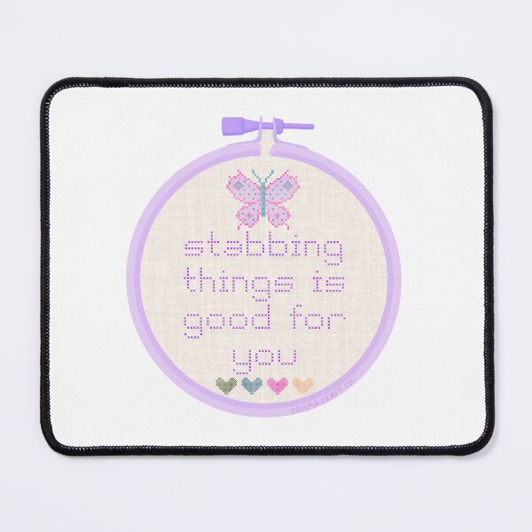 Item preview, Cross Stitch: Stabbing Things is Good for You designed and sold by CorrieJacobs.