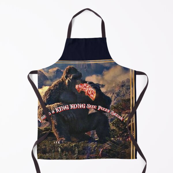 Item preview, KING KONG LOVE PIZZA designed and sold by THE AMERICAN TEEVANGELIST.