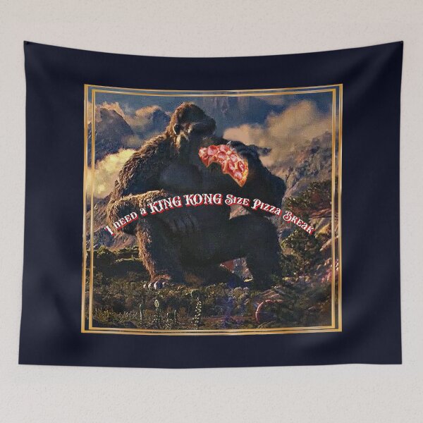 Item preview,  KING KONG LOVE PIZZA designed and sold by THE AMERICAN TEEVANGELIST.