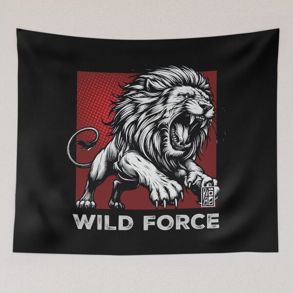 Item preview, LION - LEO - WILD FORCE - ANIMALS - 1 designed and sold by ArtProjectShop.