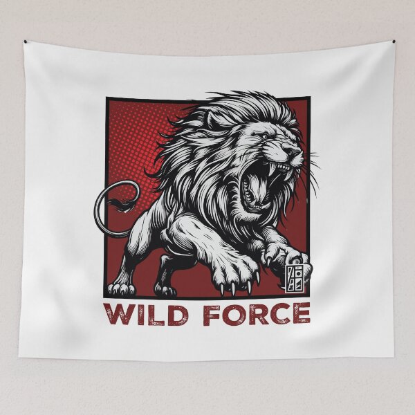 Item preview, LION - LEO - WILD FORCE - ANIMALS - 3 designed and sold by ArtProjectShop.
