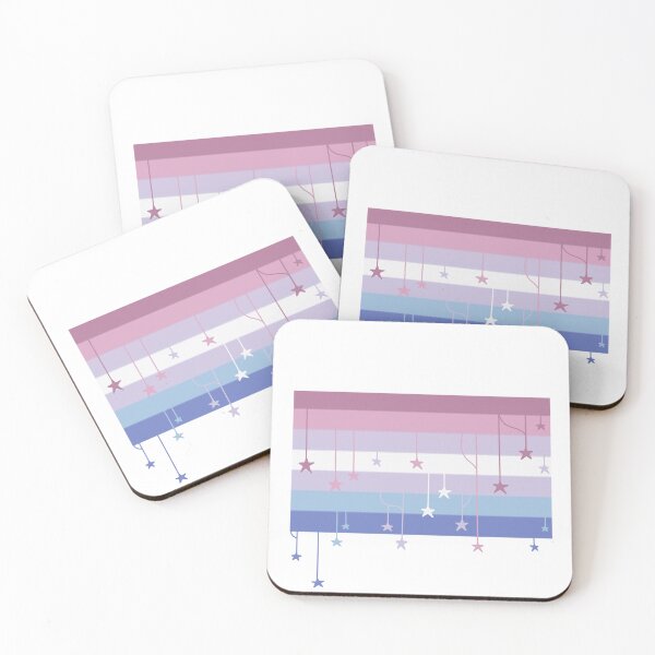 Item preview, Starry Bigender Flag designed and sold by A4R0NN.