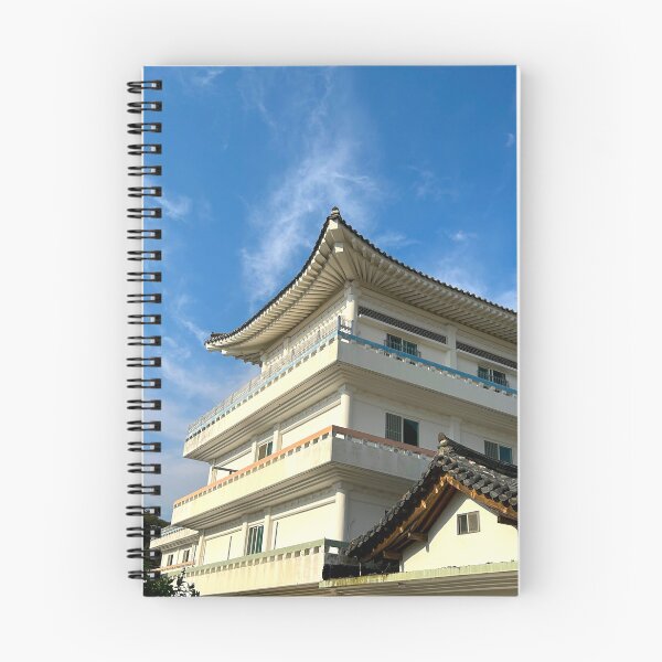 Item preview, White Hanok Building in Gyeongju - Korean Wall Art designed and sold by YemmyZImages.