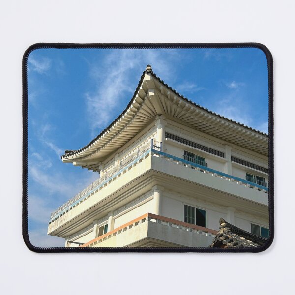 Item preview, White Hanok Building in Gyeongju - Korean Wall Art designed and sold by YemmyZImages.
