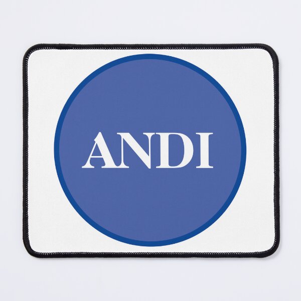 Item preview, Andi Name Blue designed and sold by Monika Howarth.