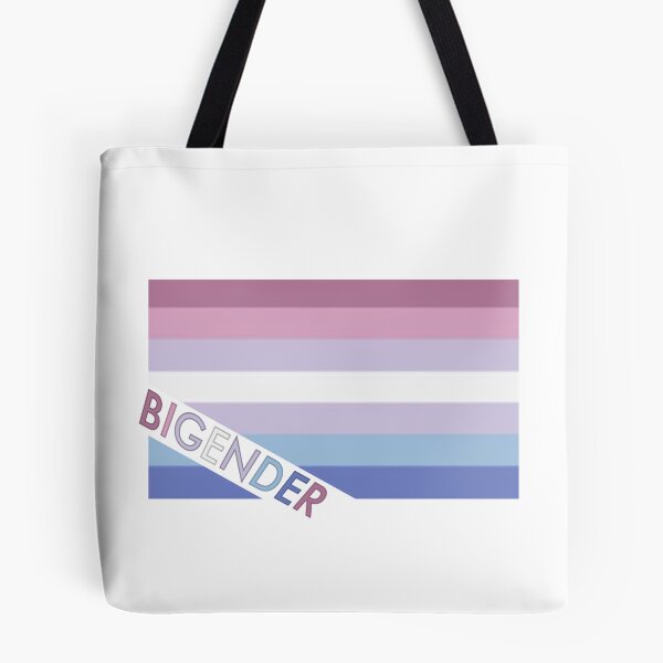 Item preview, Lettered Bigender Flag designed and sold by A4R0NN.