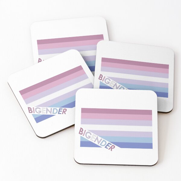Item preview, Lettered Bigender Flag designed and sold by A4R0NN.