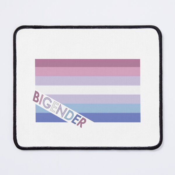 Item preview, Lettered Bigender Flag designed and sold by A4R0NN.