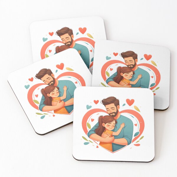 Item preview, Dad and Daughter - Happy Fathers Day - Daddy Gift  designed and sold by stylishdzign.