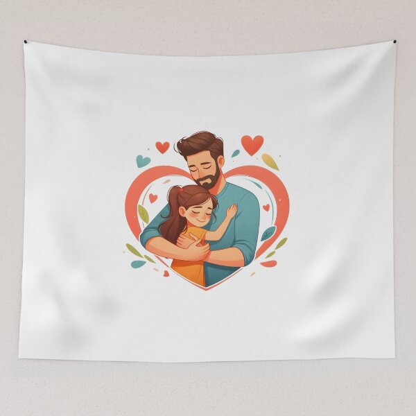 Item preview, Dad and Daughter - Happy Fathers Day - Daddy Gift  designed and sold by stylishdzign.