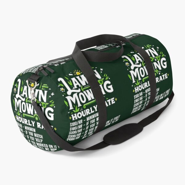 Item preview, LAWN MOWING HOURLY RATE - Witty Lawn Mower designed and sold by TeesYouWant.