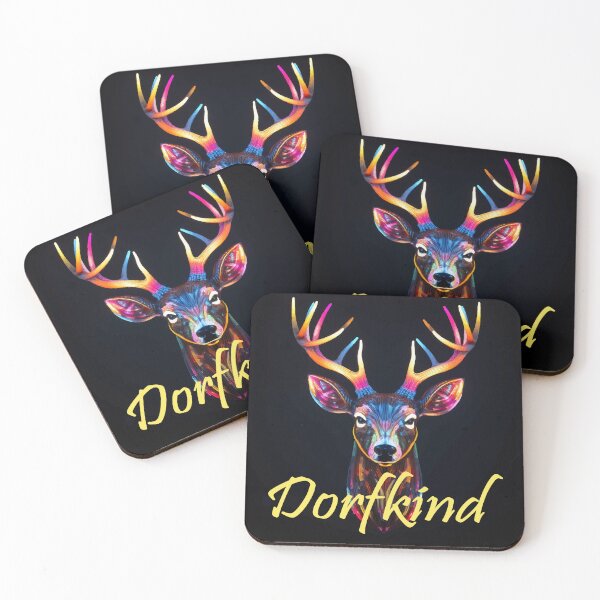 Artikelvorschau, Hirsch Dorfkind Krafttier Oktoberfest, Geschenk Tracht entworfen und verkauft von Andrea-Design.