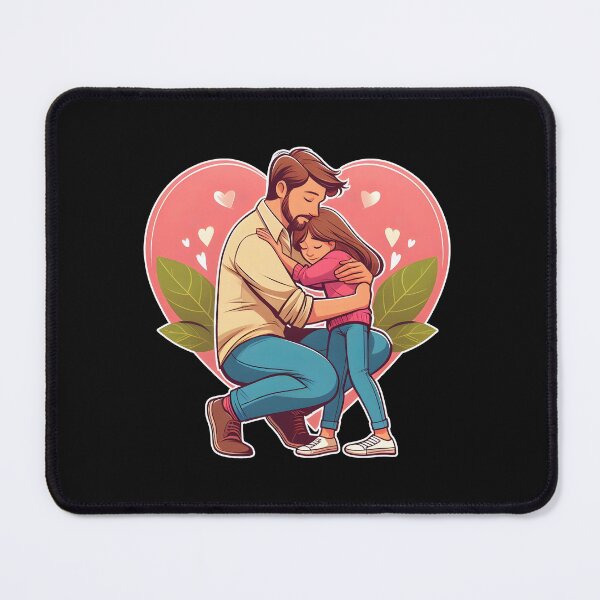 Item preview, Dad and Daughter - Happy Fathers Day - Daddy Gift designed and sold by stylishdzign.