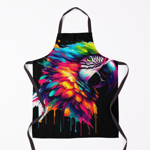 Item preview, Vibrant Colorful Artistic Parrot Portrait designed and sold by PrimeTreasures.