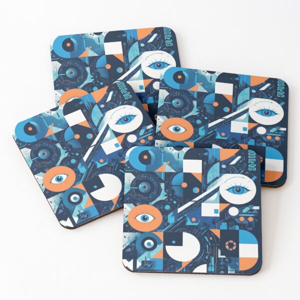 Item preview, Blue abstract work designed and sold by SrKv-Owl.