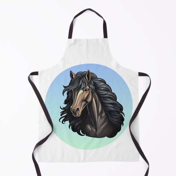Item preview, Horses! AI image of a dignified horse with a touch of artistic embellishment. designed and sold by ArtOfEalaine.