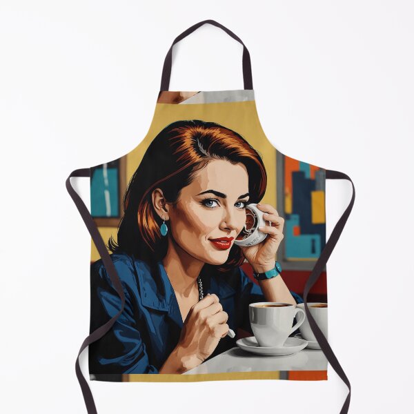 Item preview, Women Enjoying Coffee designed and sold by Sadia Jannat.