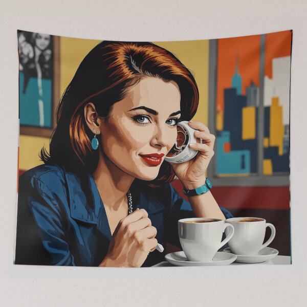 Item preview, Women Enjoying Coffee  designed and sold by Sadia  Jannat.