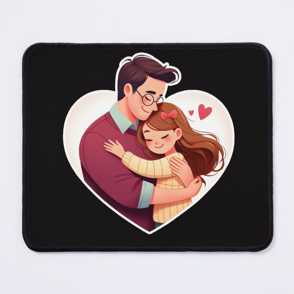 Item preview, Dad and Daughter - Happy Fathers Day - Daddy Gift designed and sold by stylishdzign.
