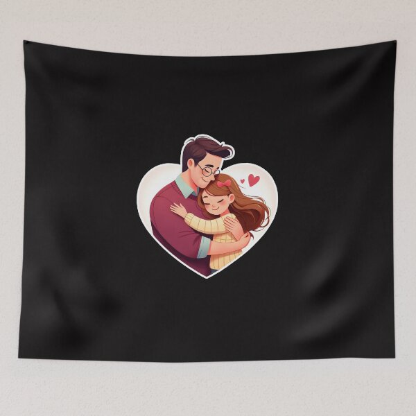 Item preview, Dad and Daughter - Happy Fathers Day - Daddy Gift  designed and sold by stylishdzign.