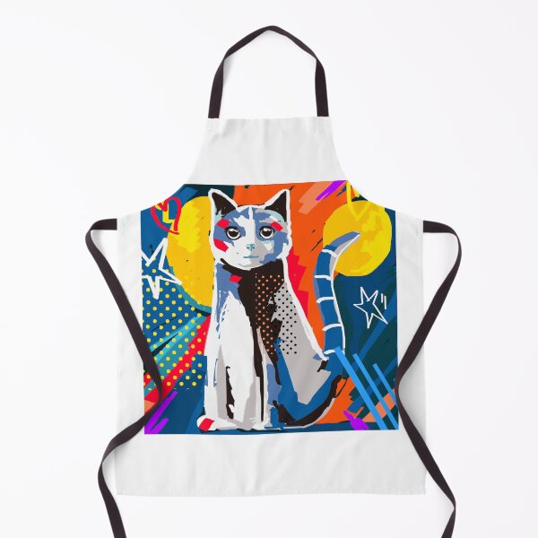 Item preview, Modern colors cat art designed and sold by Paintbase.