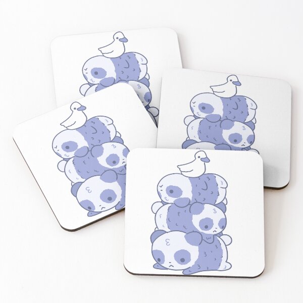 Item preview, Fluffy Panda and Duck Stack designed and sold by MantaDesigns.
