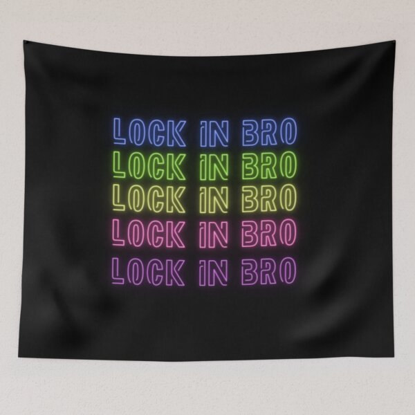 Item preview, Lock In Bro designed and sold by WifiJW0526.