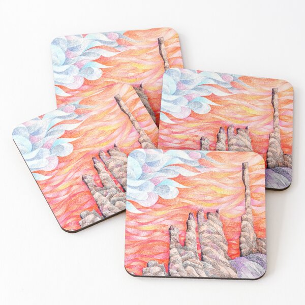 Item preview, towers and clouds FH designed and sold by Gerardo Segismundo.