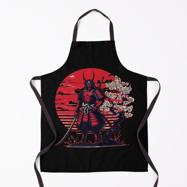 Item preview, Samurai Oni Yokai Demon Sumie designed and sold by TomFrontierArt.