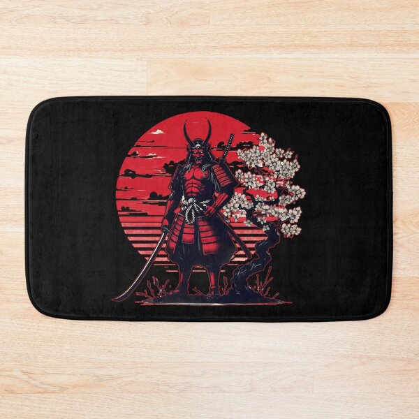 Item preview, Samurai Oni Yokai Demon Sumie designed and sold by TomFrontierArt.