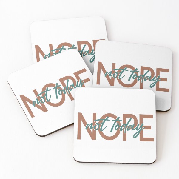 Item preview, NOPE, Not Today - Brown designed and sold by Creation Station Boutique USA.