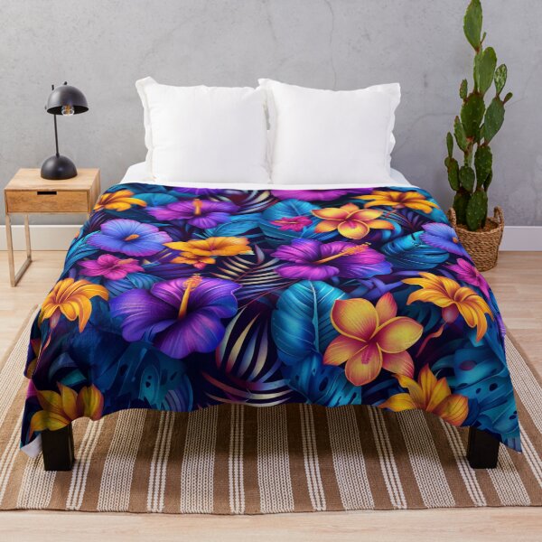 Item preview, Océano - Flower Fiesta AOP designed and sold by Oceano-Beach.