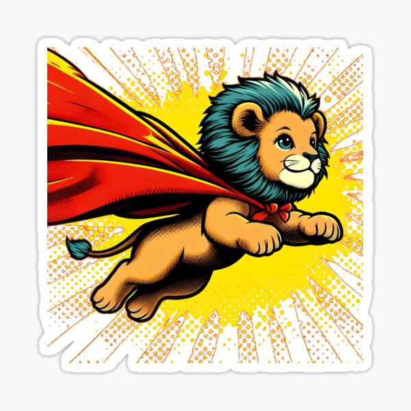 Artikelvorschau, Superlöwe entworfen und verkauft von zarshirts.