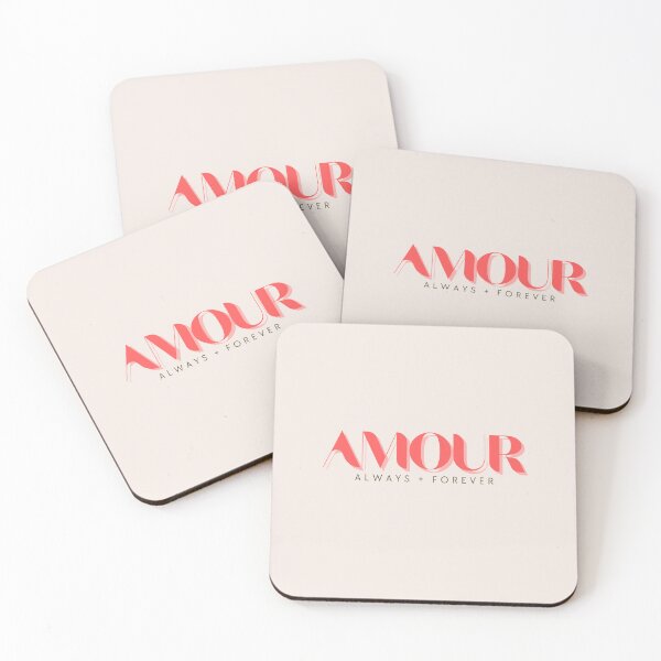 Item preview, AMOUR - Always + Forever  designed and sold by GlobalCurator.