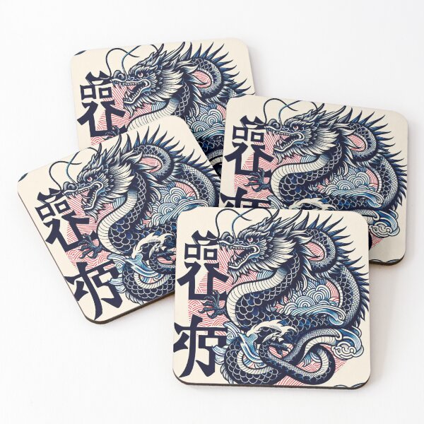 Item preview, Japanese style dragon designed and sold by Xopshi.