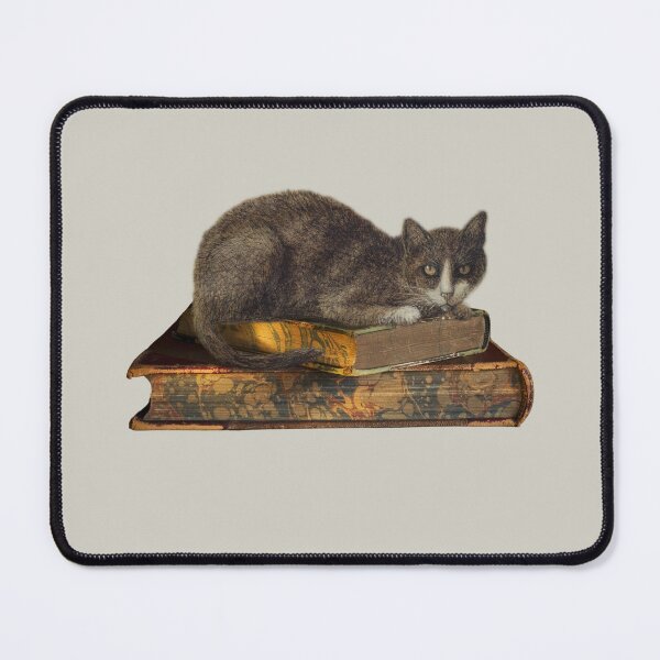 Item preview, Cat and books - gifts for cat and book lovers designed and sold by alczar.