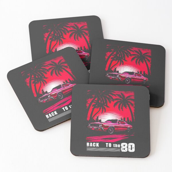 Item preview, BACK TO THE 80's: Retro Vibes and Rad Rides designed and sold by SplashTastic.