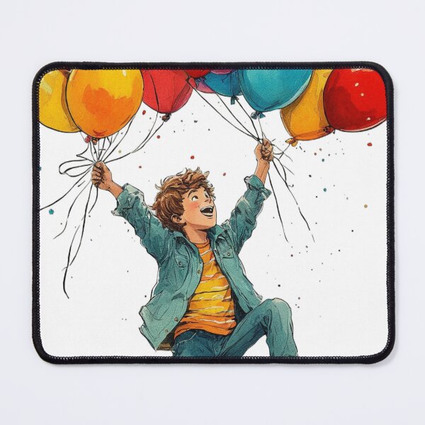 Item preview, flying with balloons designed and sold by redmoon64.