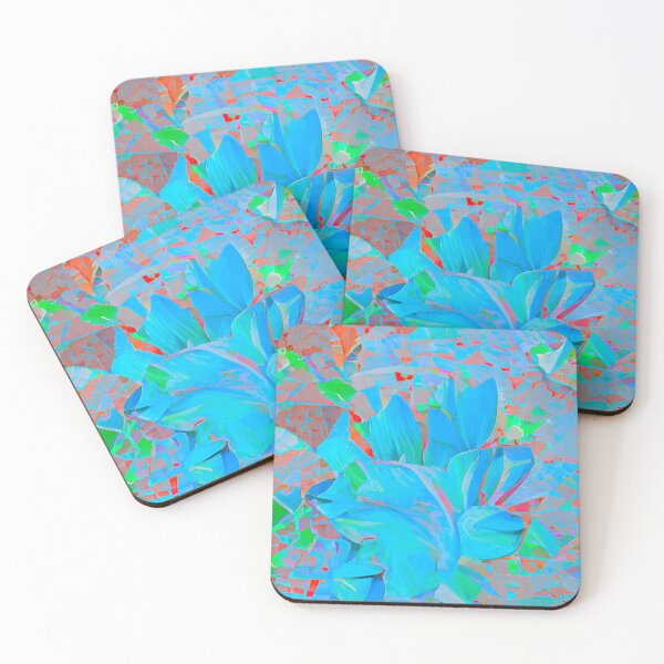 Item preview, Pink and Blue Abstract Harmony designed and sold by GrizzlyCollective.