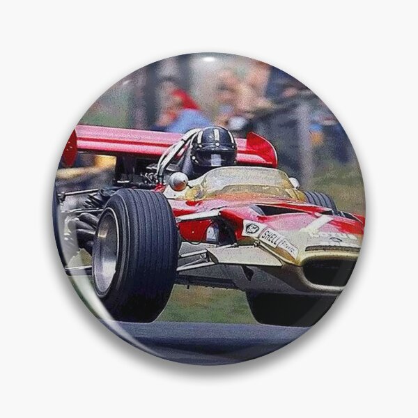 Item preview, Graham Hill jumping his 1969 F1 car on the Nürburgring abstract designed and sold by Rodissimus1984.